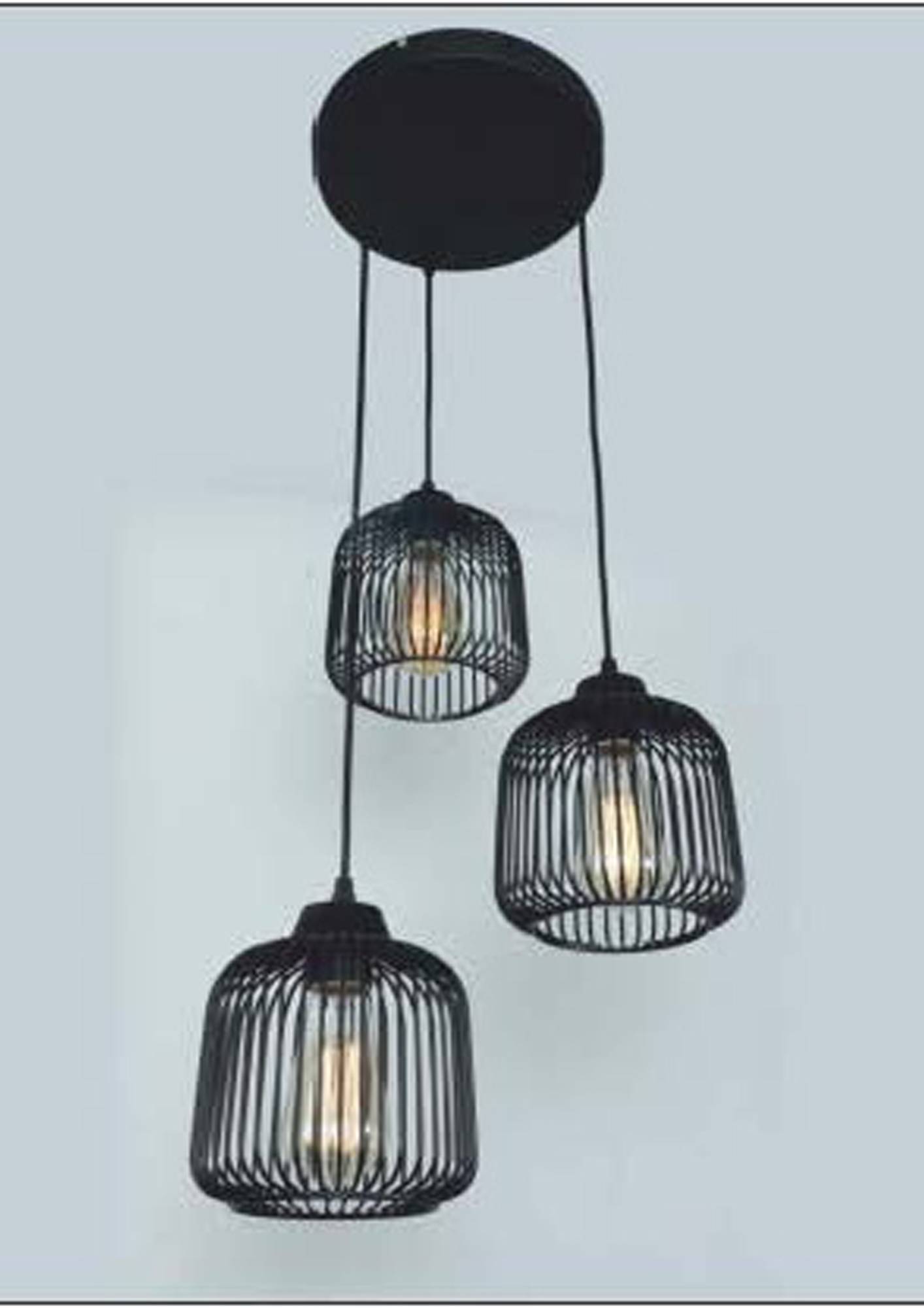 Beyond Lights - Cage Pendant Light- GL